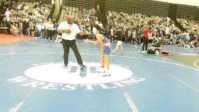 102-I lbs Consi Of 16 #1 - Julian Ledesma, The Mat Club vs Blake Rodrigues, Prime Wrestling Club
