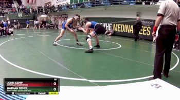 157 lbs Cons. Round 4 - Nathan Semel, Olentangy (Lewis Center) vs John Kemp, Miami East (Casstown)