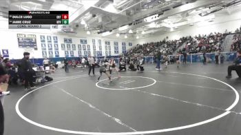 105 lbs Cons. Round 2 - Jamie Cruz, Northview vs Dulce Lugo, Cerritos
