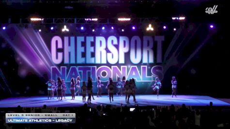 Ultimate Athletics - LEGACY [2026 L5 Senior - Small Day 1] 2026 CHEERSPORT National All Star Cheerleading Championship