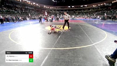 65 lbs Round Of 16 - Kailyn Kenny, Elite Wrestling vs Gianna Marmarosa, Immortals