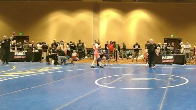 110 lbs Cons. Sub-semis - Zoe Long, Empire Girls Wrestling vs Kyrsten Yadlosky, TWWA