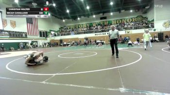 165 lbs Cons. Round 4 - Micah Cavalluzzi, El Dorado vs Christian Walter, Redondo Union