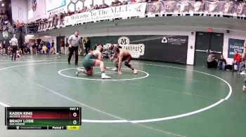 165 lbs Champ. Round 3 - Kaden King, Buckeye (Medina) vs Brady Losie, Oak Harbor