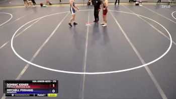 175 lbs Champ. Round 1 - Dominic Kisner, Pinnacle Wrestling Club vs Mitchell Foshang, Minnesota