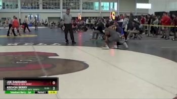 197 lbs Cons. Round 3 - Keevon Berry, Centenary University (New Jersey) vs Joe Daddario, The College Of New Jersey