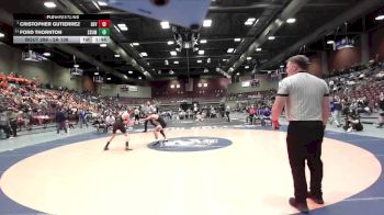 2A 106 lbs Cons. Round 3 - Cristopher Gutierrez, Beaver vs Ford Thornton, South Summit