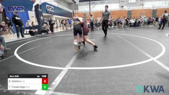 88 lbs Rr Rnd 1 - Bristol Walters, Elgin Wrestling vs Turner Trowbridge, Piedmont