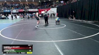 185G Champ. Round 1 - Gabriella McCarty, Galena Hawks vs Lorelei Byrd, Hutchison High School