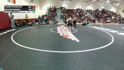 285 lbs Semifinal - Braxton Morgan, Sheridan vs Carson Hornecker, Natrona County
