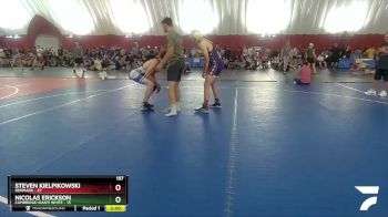 157 lbs Round 3 (16 Team) - Steven Kielpikowski, Denmark vs Nicolas Erickson, Cambridge-Isanti White