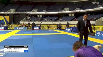 JAKE THOMAS BOWER vs SAMUEL MIGUEL JAMES 2022 World IBJJF Jiu-Jitsu No-Gi Championship