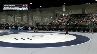 65 kg Champ. Rd Of 64 - Austin Marquez, Peninsula Wrestling Club vs Michael Schiffhauer, New York