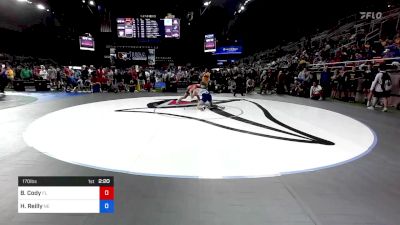 170 lbs Rnd Of 64 - Brandon Cody, Florida vs Henry Reilly, Nebraska