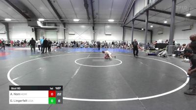 92 lbs Rr Rnd 3 - Aiden Nam, Morris Fitness Wrestling Club - (A) vs Gavin Lingerfelt, Legacy Wrestling