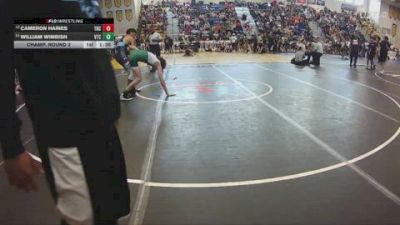 138 lbs Champ. Round 2 - William Wimbish, Venice Takedown Club vs Cameron Haines, Gladiator Wrestling