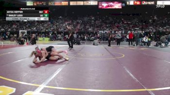 110 lbs Cons. Round 6 - Jayda Keffer, Fruitland vs Rhiley Lees, LaGrande