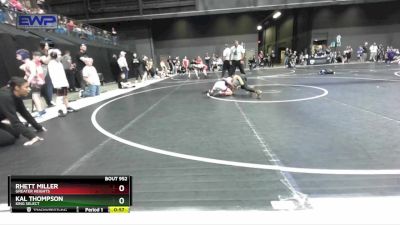 70 lbs Semifinal - Rhett Miller, Greater Heights vs Kal Thompson, King Select