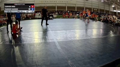 106 lbs Carver Hinz, Iowa vs Parker Hansen, Missouri