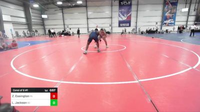 220 lbs Consi Of 8 #1 - Zion Essington, PA vs Landon Jackson, SC