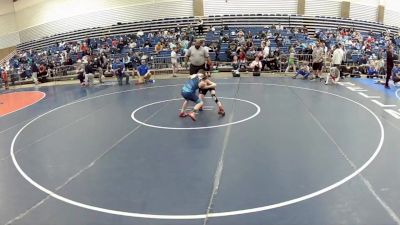 12U Boys - 86 lbs Champ. Round 2 - Kian Coberley, Ohio vs Jayce Bever, Bear Cave Wrestling Club