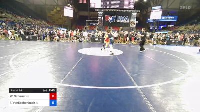 138 lbs Rnd Of 64 - Will Scherer, Missouri vs Thomas VonEschenbach, Alabama