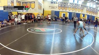 165 lbs Champ. Round 1 - Amir Bataineh, Somerset Academy vs Nicholas Velazco, Christopher Columbus High School