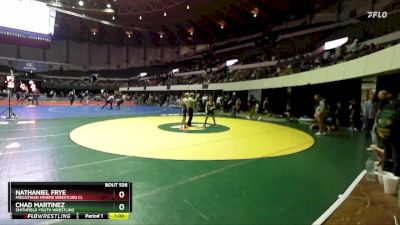 Rookie 6-8 100 Semifinal - Nathaniel Frye, Midlothian Miners Wrestling Cl vs Chad Martinez, Smithfield Youth Wrestling