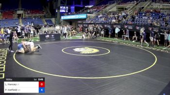 160 lbs Cons 64 #2 - Logan Hancey, Utah vs Percie Hatfield, Washington