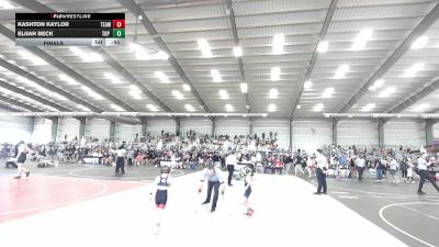 50 lbs Final - Kashton Kaylor, Team Aggression vs Elijah Beck, Top Rank Hammers