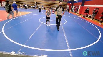 85 lbs 2nd Place - Jacob Wassenberg, Sallisaw Takedown Club vs Dee Kennedy, Woodland Wrestling Club