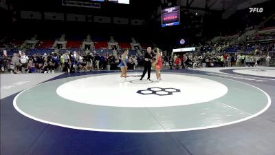 130 lbs Champ. Rd Of 64 - Kiley Lewis, OH vs Ginger Majurin, MI