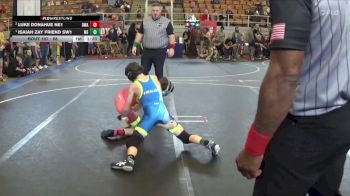 88 lbs 1st Place Match - Isaiah Zay Friend SW1, Miami East vs Luke Donahue NE1, Donahue Wrestling Academy