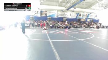 113 lbs Champ. Round 1 - Landon Cooper, Olathe South vs Jayden Melton, Junction City