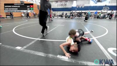52 lbs Rr Rnd 3 - Antonio Gonzales, Standfast vs Luke Baysinger, Shelton Wrestling Academy