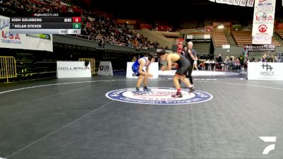 Junior Boys - 175 lbs Champ. Round 2 - Max Mazin, The Laboratory (Wrestling Club) vs Giovanei Gaspar