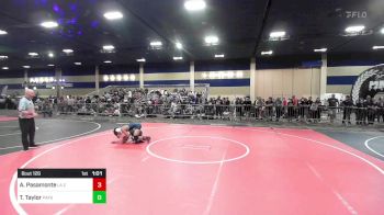 120 lbs Round Of 128 - Aidan Pasamonte, La Costa Canyon HS vs Teagon Taylor, Payson HS