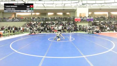 106 lbs Round Of 16 - Cole Desiano, Ridgefield vs Caden Bell, RHAM