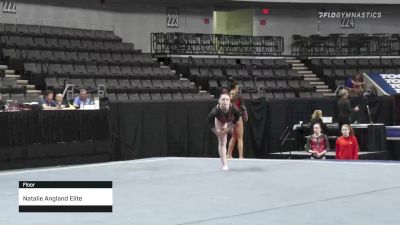 Natalie Angland Elite Gymnastic Acad - Floor - 2022 Elevate the Stage Huntsville presented by SportsMED & Crestwood
