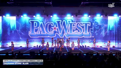 California Storm - BLAZE [2026 L2 Junior - Flex - D2 - Small Day 2] 2026 PacWest Grand Nationals