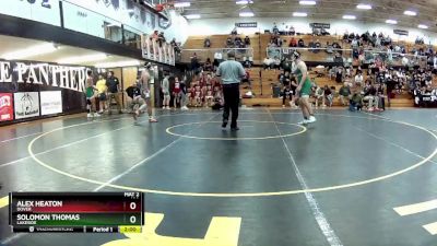 190 lbs Quarterfinal - Solomon Thomas, Lakeside vs Alex Heaton, Dover