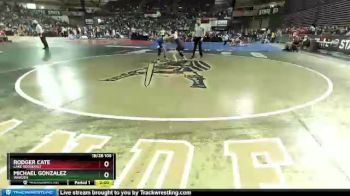 1 lbs Quarterfinal - Rodger Cate, Lake Roosevelt vs Michael Gonzalez, Warden