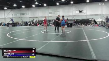 170 lbs Round 4 (6 Team) - Kiley Dillow, Kansas vs May Prado, Georgia