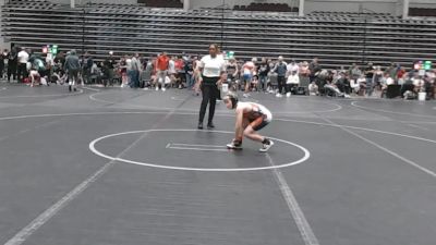 84 lbs Round 3 (8 Team) - Aria Bushaw, SC United vs Ted Hillanbrand, Virginia Slaughterhouse