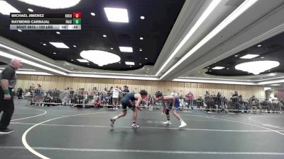 120 lbs Round Of 32 - Michael Jimenez, Columbus Explorers vs Raymond Carbajal, Falcon WC