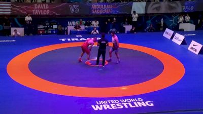 92 kg Qualif. - David Morris Taylor, United States vs Abdulrashid Sadulaev, Individual Neutral Athletes