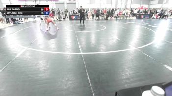 U15 Women - 39 lbs Champ. Round 1 - Mia Pardo, NC vs Jayleigh Rex, PA