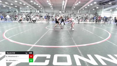 170 lbs Round Of 32 - Braidon Woodward, NY vs Morgan Johnston, FL