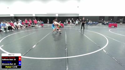 215 lbs Stryker Conley, California Gold vs Tyce Faber, Minnesota Red