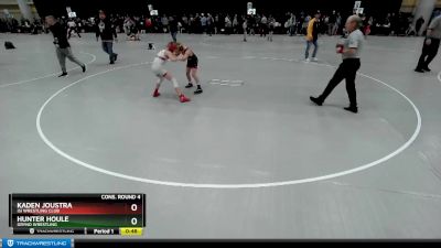 78 lbs Cons. Round 4 - Kaden Joustra, ISI Wrestling Club vs Hunter Houle, Grynd Wrestling